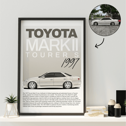 Editorial Style Custom Car Poster